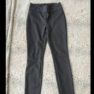 Dalia Houndstooth Slim Work Pants Small Stretch Office Wear